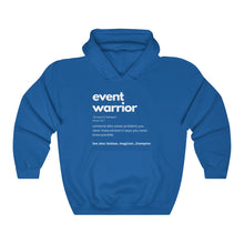 Load image into Gallery viewer, Event Warrior Unisex Hooded Sweatshirt