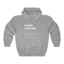 Load image into Gallery viewer, Event Warrior Unisex Hooded Sweatshirt