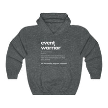 Load image into Gallery viewer, Event Warrior Unisex Hooded Sweatshirt