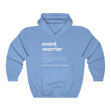 Load image into Gallery viewer, Event Warrior Unisex Hooded Sweatshirt