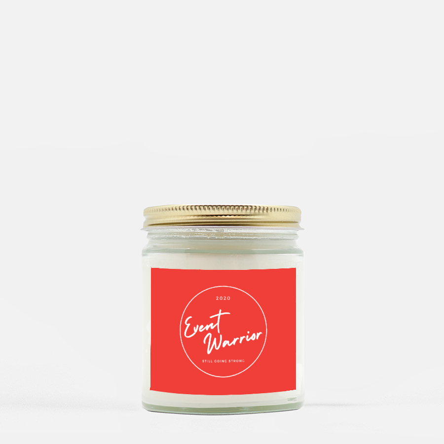 Event Warrior Pine Scented Candle (9 oz. Hand Pored)