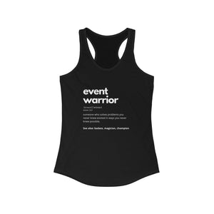 Event Warrior Women's Racerback Tank